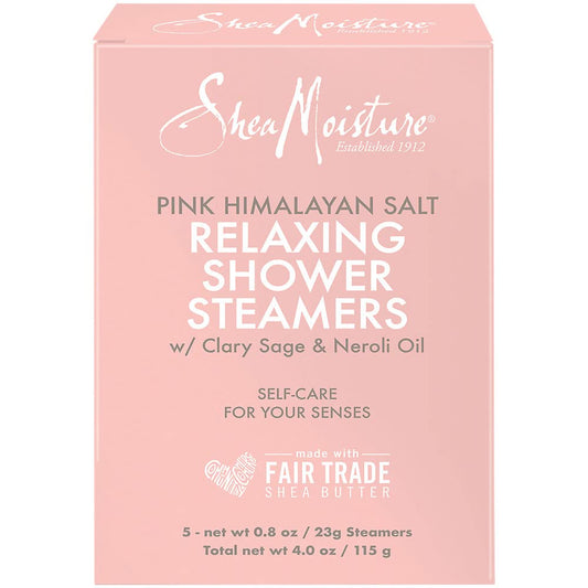 Pink Himalayan Salt Relaxing Shower Steamers - Clary Sage & Neroli Oil (4 Ounces)