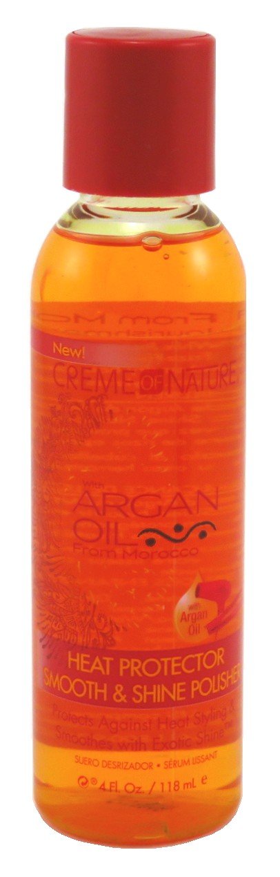 Creme Of Nature Argan Oil Smooth & Shine Polisher 4 Ounce (118ml) (2 Pack)