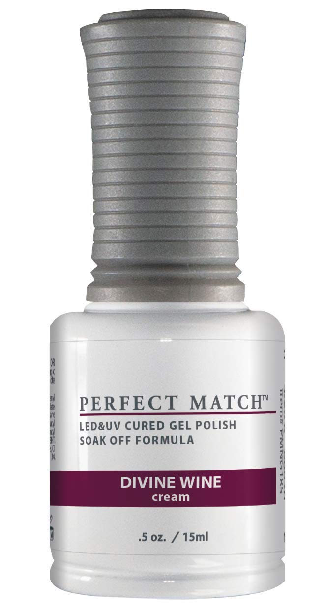 LeChat Perfect Match Gel Polish, Divine Wine, 0.5 Ounce (PMS185) Beauty & Personal Care LECHAT
