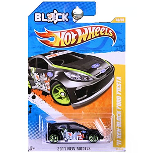 Hot Wheels 2011 11 Ken Block Ford Fiesta Black #40/244