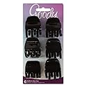 Goody Classics Blends, Half Claw Clip, 6 Count
