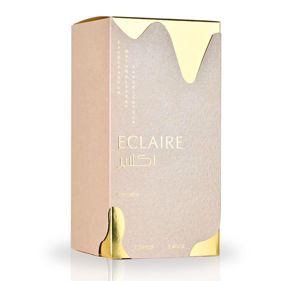 Lattafa Eclaire for Women Eau de Parfum Spray, 3.4 Ounce / 100 ml Beauty and Personal Care Lattafa