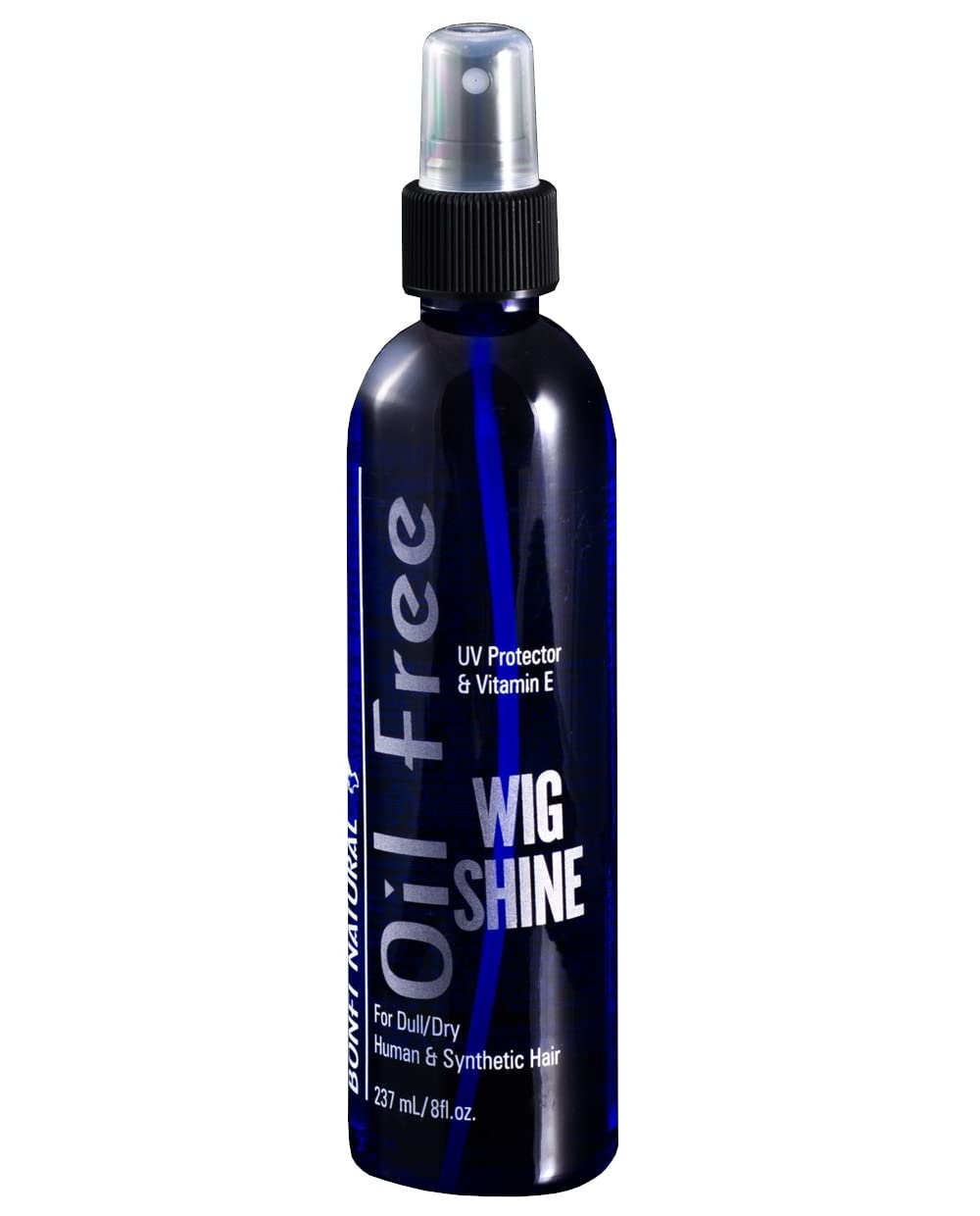 Bonfi Natural Oil-Free Wig Shine Spray, 8 Ounce - Set of Three Items