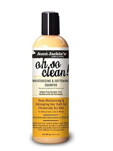 Aunt Jackie's oh so clean! 6oz - Moisturizing & Softening Shampoo