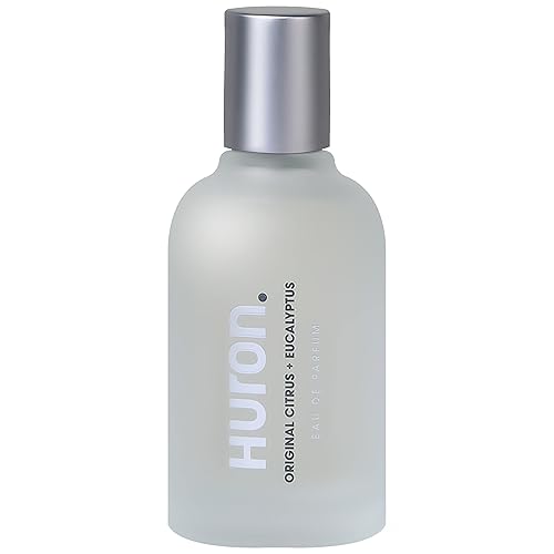 Huron Men’s Cologne - Eau de Parfum for Everyday Wear - Crisp & Invigorating Scent of Citrus, Eucalyptus, Mint & Aromatic Greens - Long Lasting