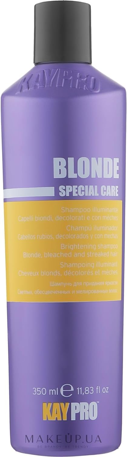 KAYPRO BLONDE - Streaked Hair- SHAMPOO 350ML+CONDITIONER 350ML+ SERUM100ML - SET, Blue