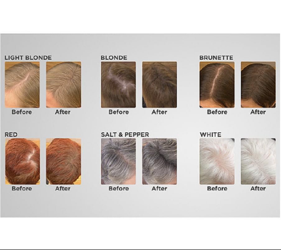 Joan Rivers Beauty Great Hair Day Fill-in Powder Hair Care Root Cover Up for Thinning Hair - White