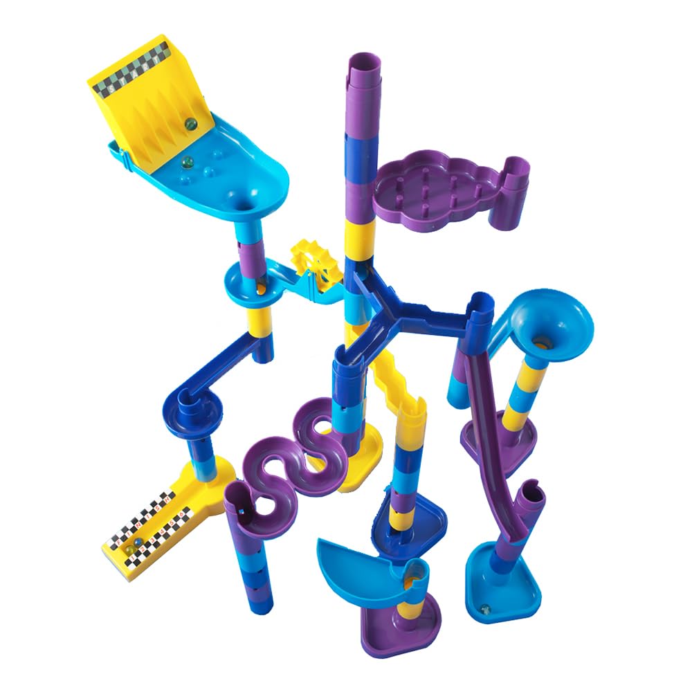 Discovery Toys MARBLEWORKS Marble Run Starter – STEM Educational Building Blocks for Kids Ages 5+, Learning & Development Toy