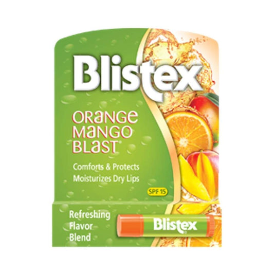 Blistex Lip Protectant SPF 15 Orange Mango Blast.15 oz (Pack of 4) Beauty and Personal Care Blistex