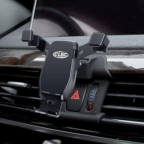 Being Up Car Phone Holder,Fit for BMW X5 2014-2018 X6 2015-2019,Adjustable Gravity for Air Vent Alloy Phone Holder Compatible with 4-7 Inches…