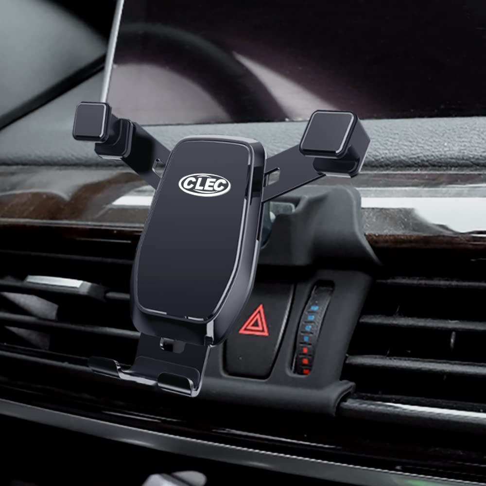 Being Up Car Phone Holder,Fit for BMW X5 2014-2018 X6 2015-2019,Adjustable Gravity for Air Vent Alloy Phone Holder Compatible with 4-7 Inches…