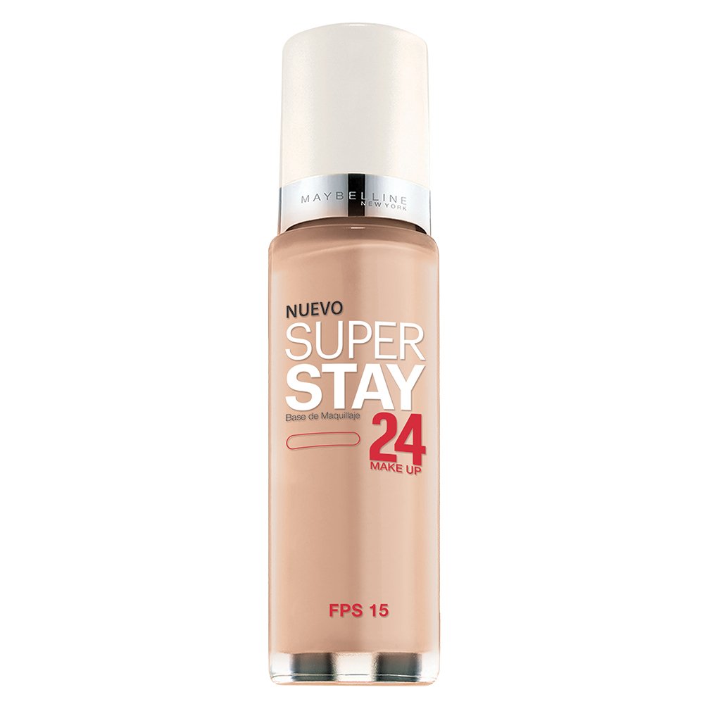 Maybelline New York Super Stay 24Hr Makeup, Natural Beige, 1 Fluid Ounce