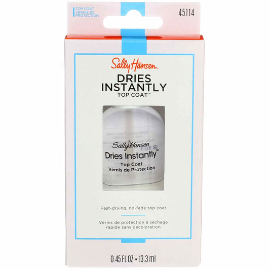 Sally Hansen Dries Instantly Top Coat 0.45 Ounce (13.3ml) (2 Pack) Beauty & Personal Care Sally Hansen