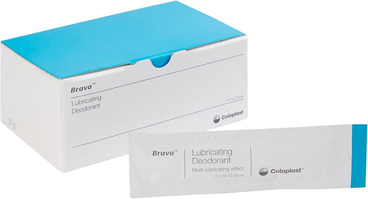 Brava Lubricating Deodorant 0.27 oz. Packet 12060, 20 Ct Beauty and Personal Care Coloplast