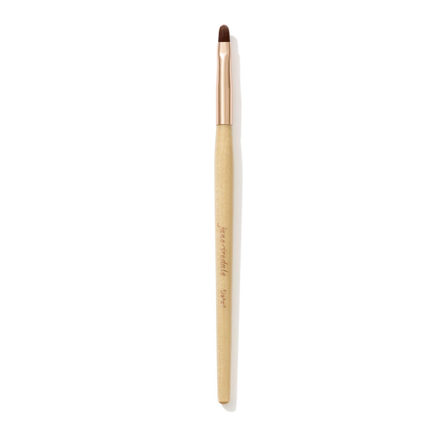 jane iredale Detail Brush, Small, Tapered Cosmetic Brush for Targeted Application of Powder Eye & Complexion Products, Vegan, Cruelty Free