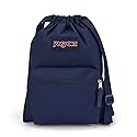 JanSport Unisex's Drawsack Small Backpack, Navy, Navy, 45 x 33.5 cm