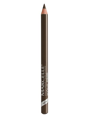 Marcelle Kohl Eyeliner, Sand, Eye Pencil, Long-Lasting, Waterproof, Intense Colour, Fragrance-Free, Hypoallergenic, Recognized by CDA, Cruelty-Free