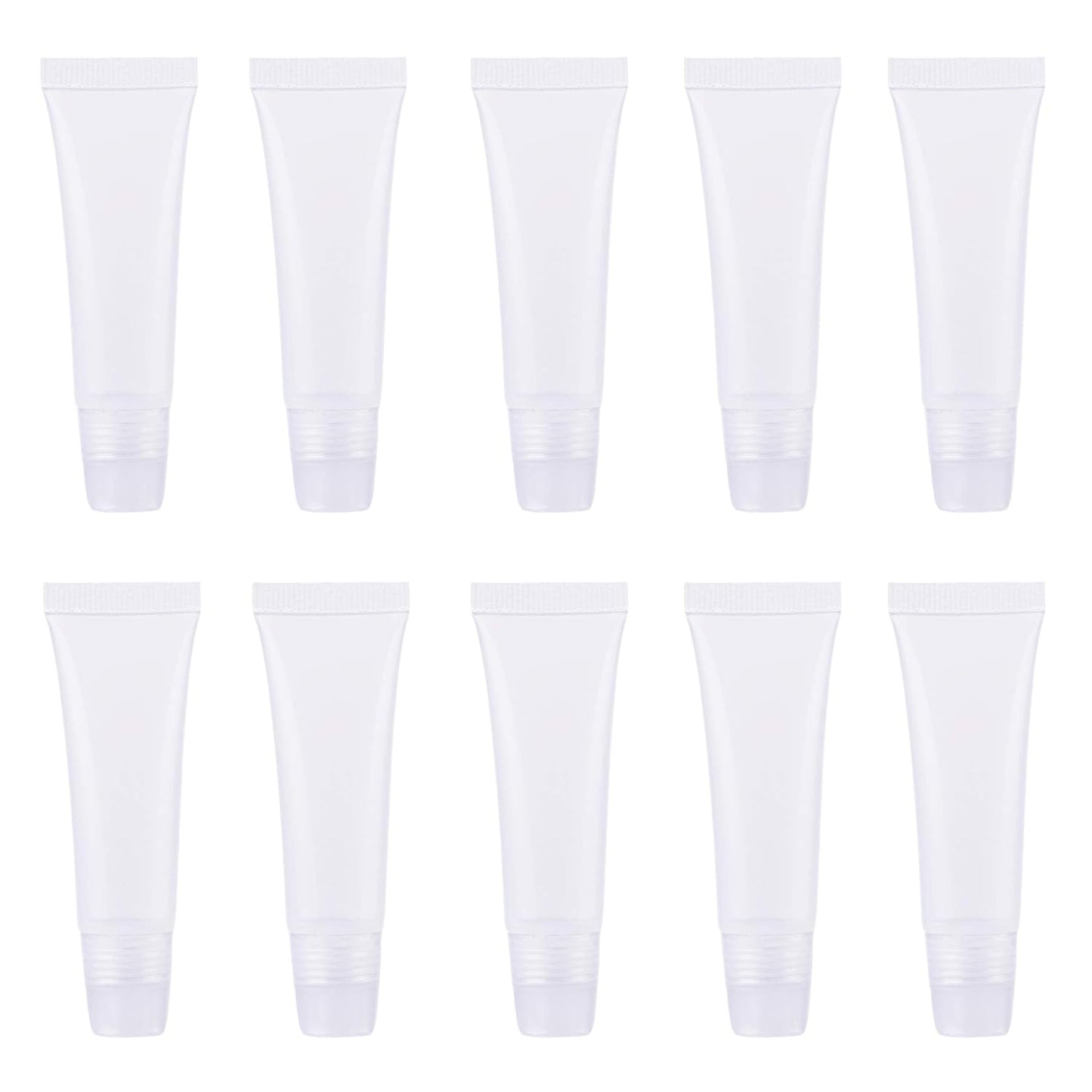 Wowlife 8ml Mini Clear Empty Lip Gloss Balm Container Soft Tubes Makeup Box (20 Pcs) Beauty & Personal Care Wowlife