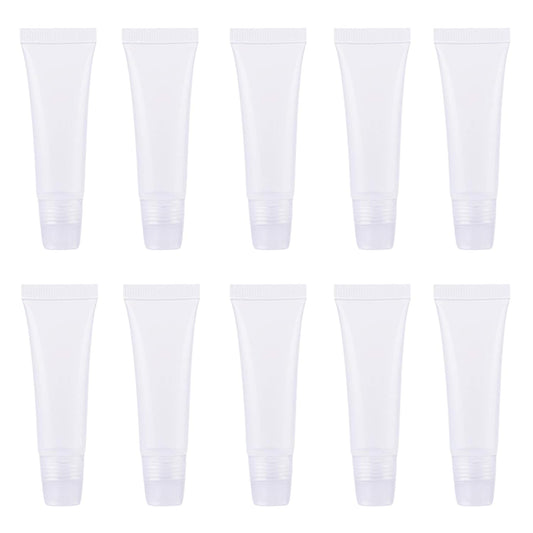 Wowlife 8ml Mini Clear Empty Lip Gloss Balm Container Soft Tubes Makeup Box (20 Pcs) Beauty & Personal Care Wowlife