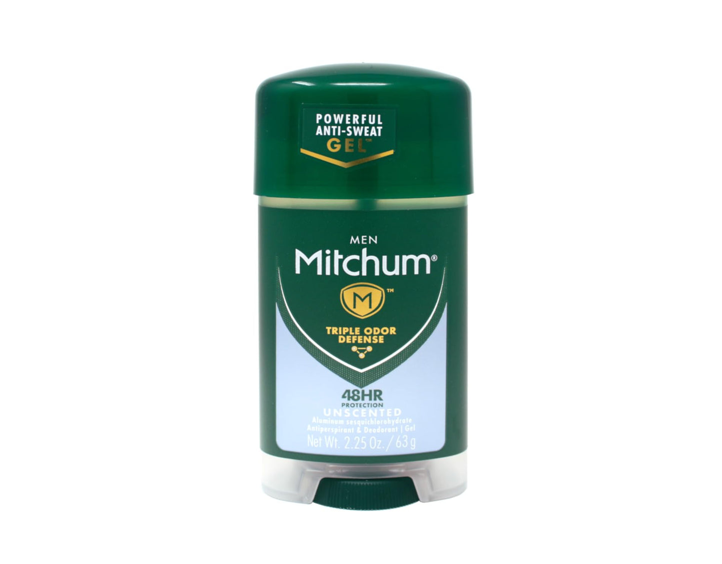 Mitchum Deodorant Mens Gel Unscented 2.25oz (2 Pack) Beauty and Personal Care Mitchum