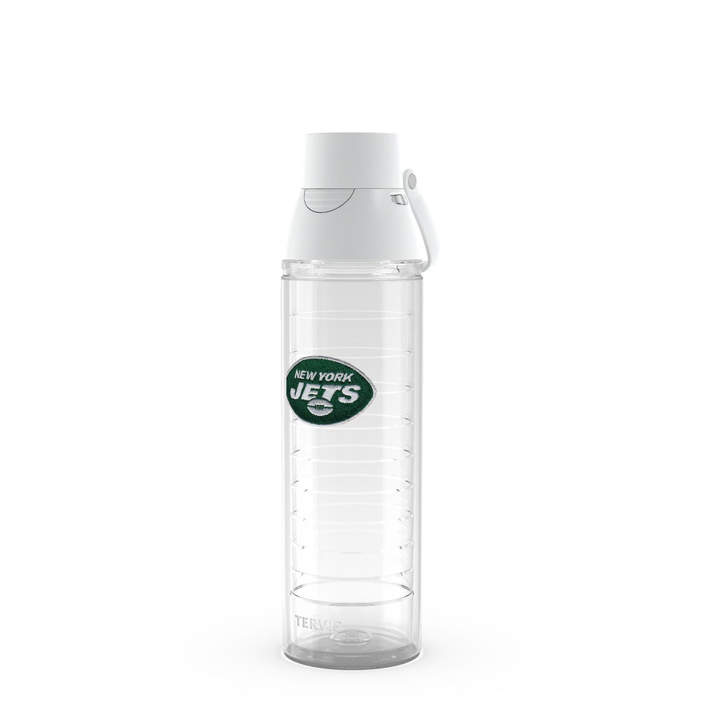 Tervis Venture Lite NFL New York Jets - Primary Logo Made in USA Double Walled Insulated Tumbler Travel Cup Keeps Drinks Cold & Hot, 24oz Water