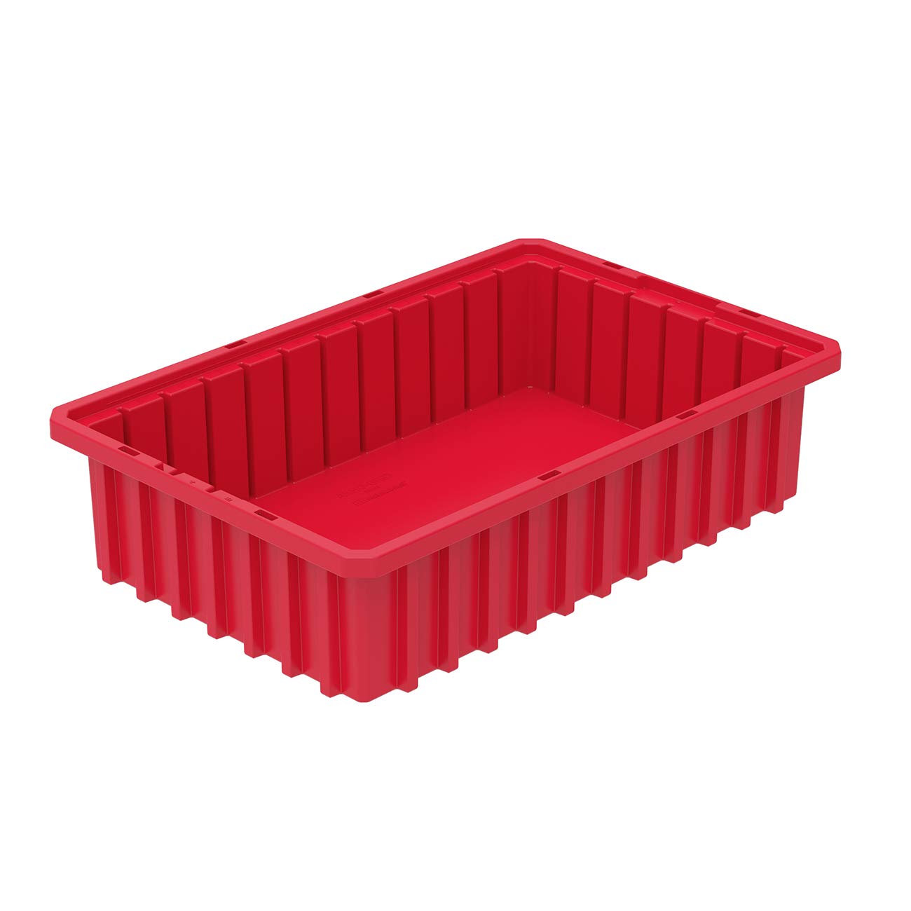 Akro-Mils 33164 Akro-Grid Plastic Slotted Dividable Modu Box Stackable Grid Storage Tote Container, (16-1/2-Inch L x 10-7/8-Inch W x 4-Inch H), (12…