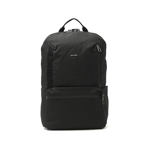 Pacsafe Metrosafe X Anti Theft 20L Backpack - with Padded 15" Laptop Sleeve, Black