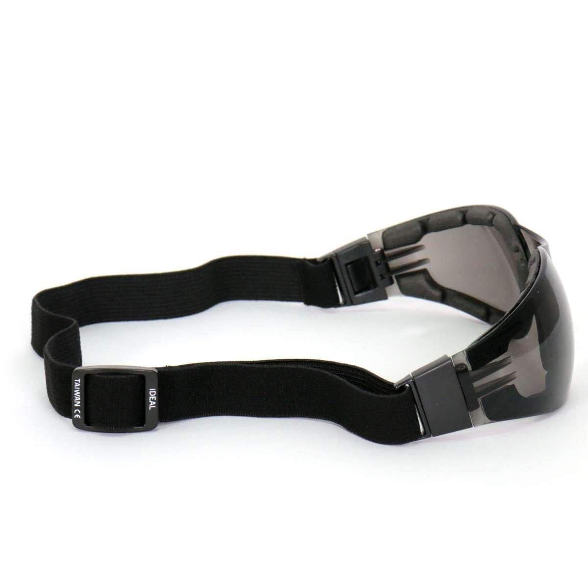 Hot Leathers Safety Sunglasses Goggles with Smoke Mirror Lenses SGG1013 - One Size