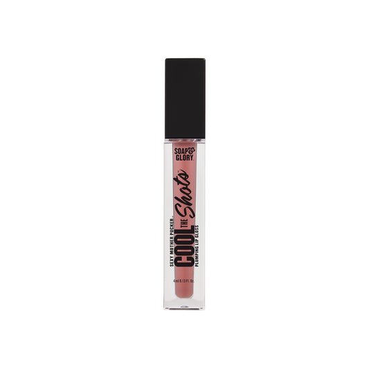 Soap & Glory SMP Cool The Shots Plumping Lip Gloss - Hydrating & Cooling Lip Plumper - Infused with Menthol & Vitamin E - High Shine, Glossy Finish Beauty and Personal Care Soap & Glory