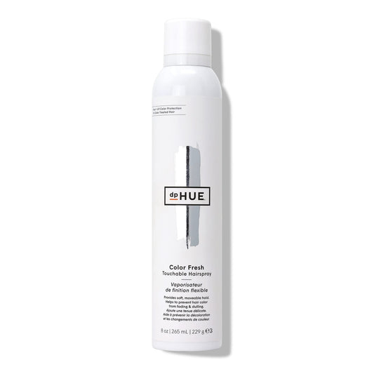 dpHUE Color Fresh Touchable Hairspray - 8 oz - Provides Heat & Humidity Protection - Soft, Non-Sticky Hold - Color Safe - For All Hair Types