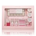 Kiara Sky 14 Piece Acrylic Nail Starter Kit (Includes EMA Monomer, Top Coat, Primer)