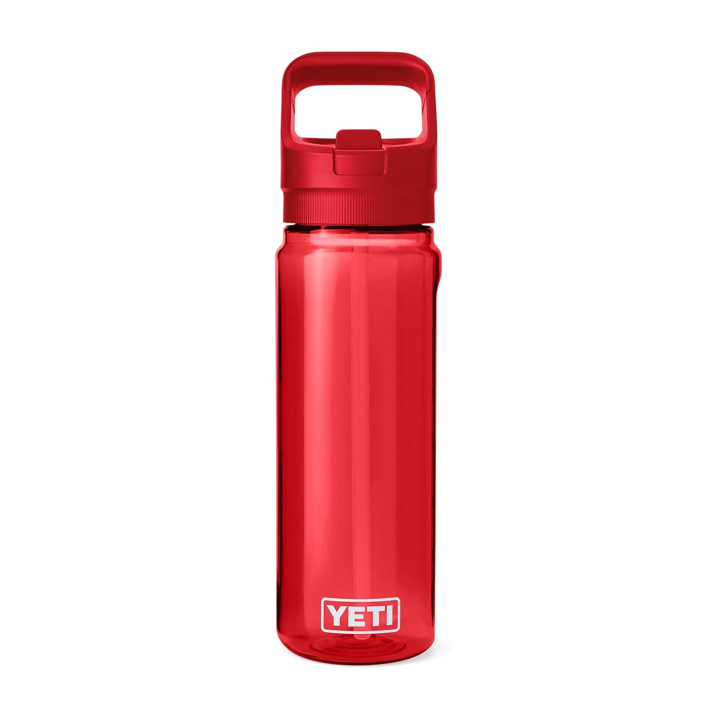 YETI Yonder 750 ml/25 oz Water Bottle with Yonder Straw Cap, Rescue Red