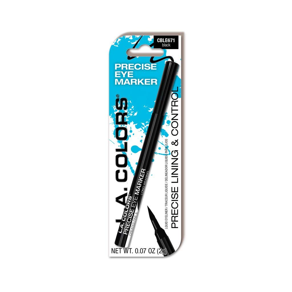 L.A. COLORS Precise Eye Marker, Black CBLE671A