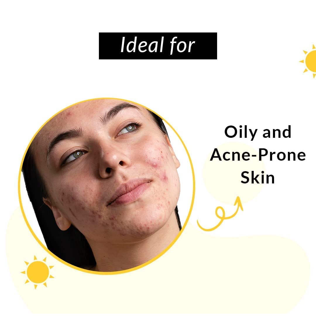 THRU Shadow Sunscreen SPF 30+ Gel Sunscreen For Oily Skin, Sun Screen Protector SPF 30 For Body & Face, Broad Spectrum For UVA & UVB Protection Non