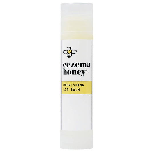 ECZEMA HONEY Nourishing Lip Balm - Organic Chapstick for Sensitive Skin - Daily Lip Moisturizer for Very Dry Lips - Mango Butter & Honey Lip Balm
