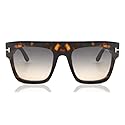 Tom Ford RENEE FT 0847 Dark Havana/Smoke Shaded 52/21/140 women Sunglasses