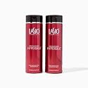 Lasio Replenishing Shampoo and Hair Conditioner Set with Amber Extract, Keratin & Jojoba Oil - Nourishing, Repairing, and Hydrating Formula for Soft