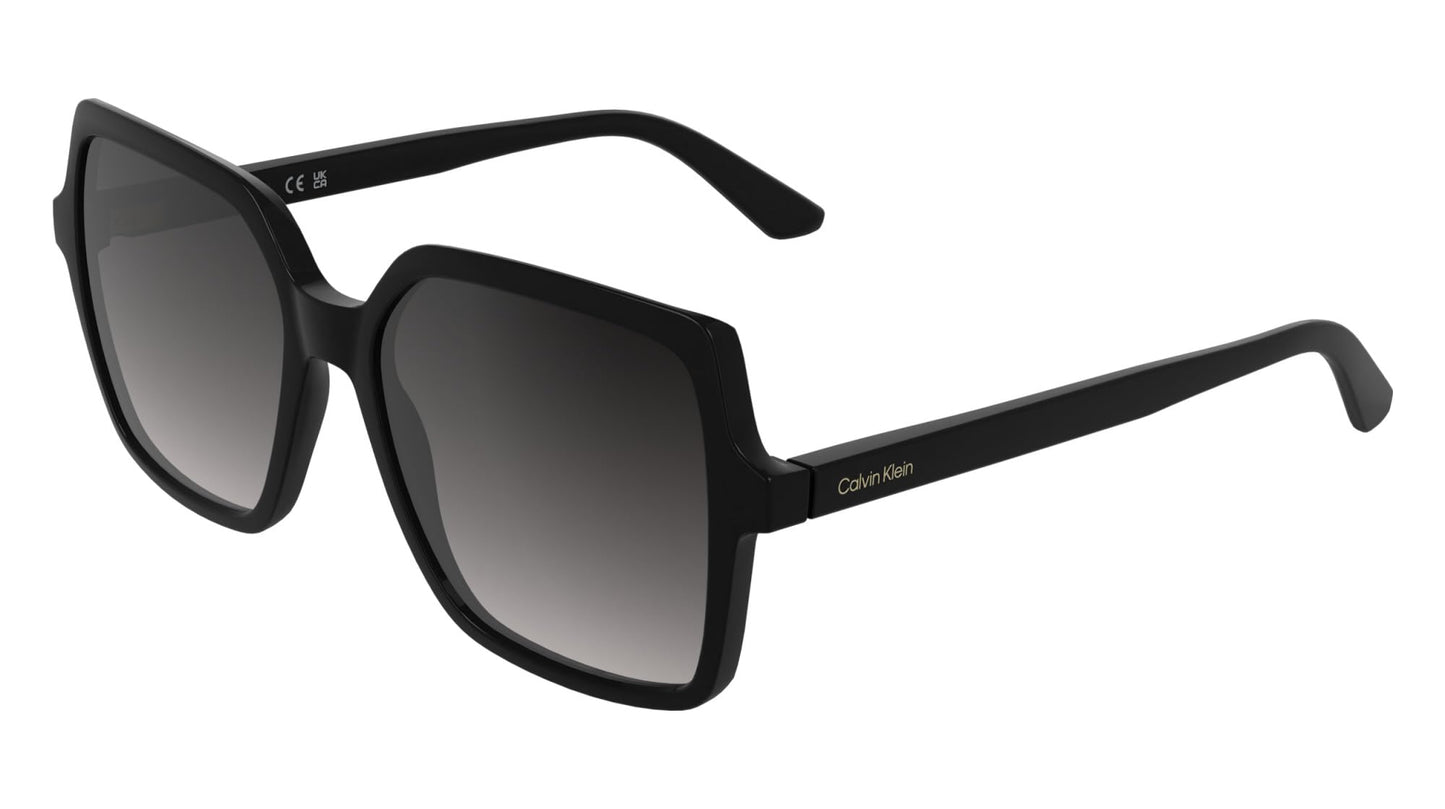 Calvin Klein Women's Sunglasses CK25537S - Black with Gradient Smoke Lens