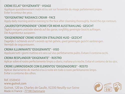 Guinot Bioxygene Oxygenating Radiance Cream for Face, 1.6 oz