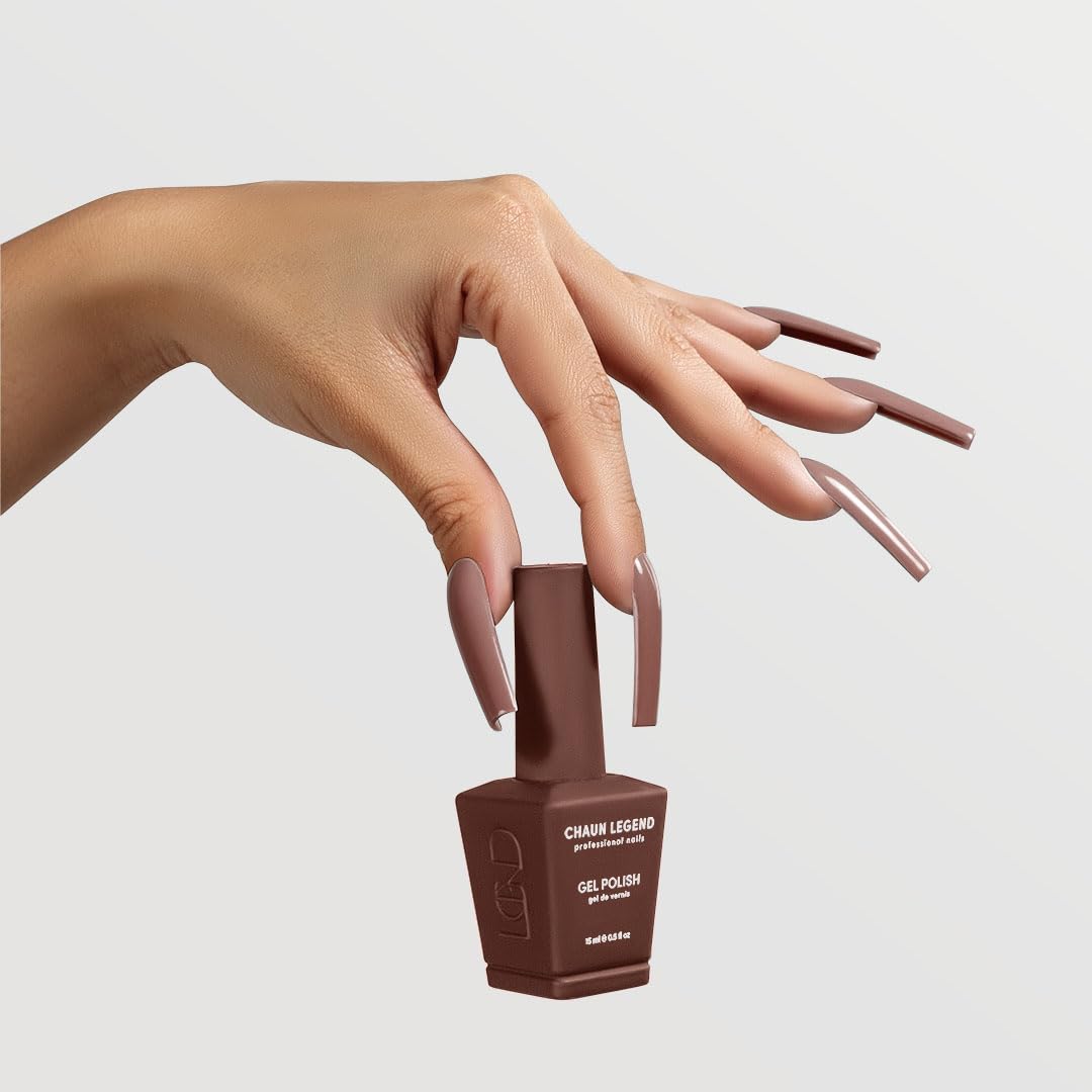 Chaun Legend UV Gel Nail Polish, 0.5 Ounce Long Lasting Salon Quality, Bubble Free Professional Manicures, Quick Dry, High Shine, Bite Me LG5076 (warm Beauty & Personal Care Chaun Legend Professional Nails