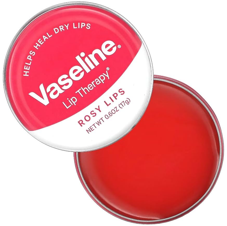Vaseline Lip Therapy Lip Balm, Rosy Lips 0.6 oz (Pack of 5) Beauty and Personal Care Vaseline