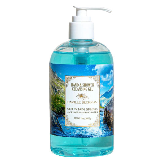 Camille Beckman Hand and Shower Cleansing Gel, Mountain Spring, 13 Ounce Beauty & Personal Care Camille Beckman