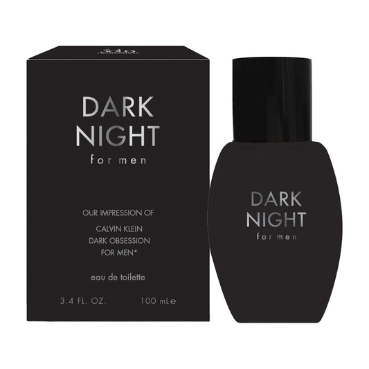 PREMIUS Dark Knight Impression Cologne for Men, Top Notes of Vanilla, Aromatic & Woody, Heart Notes of Musky, Powdery, Amber & Fruity Base Notes