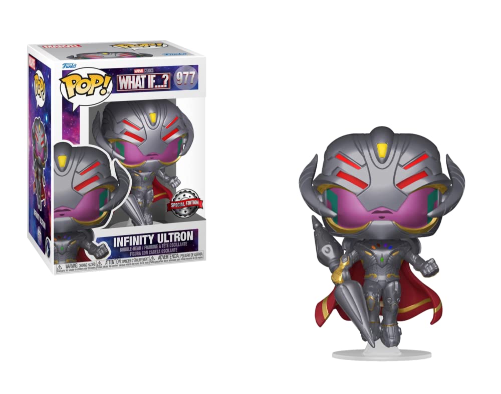 Funko Pop! What if Infinity Ultron with Javelin Weapon Exclusive 977 Bobblehead