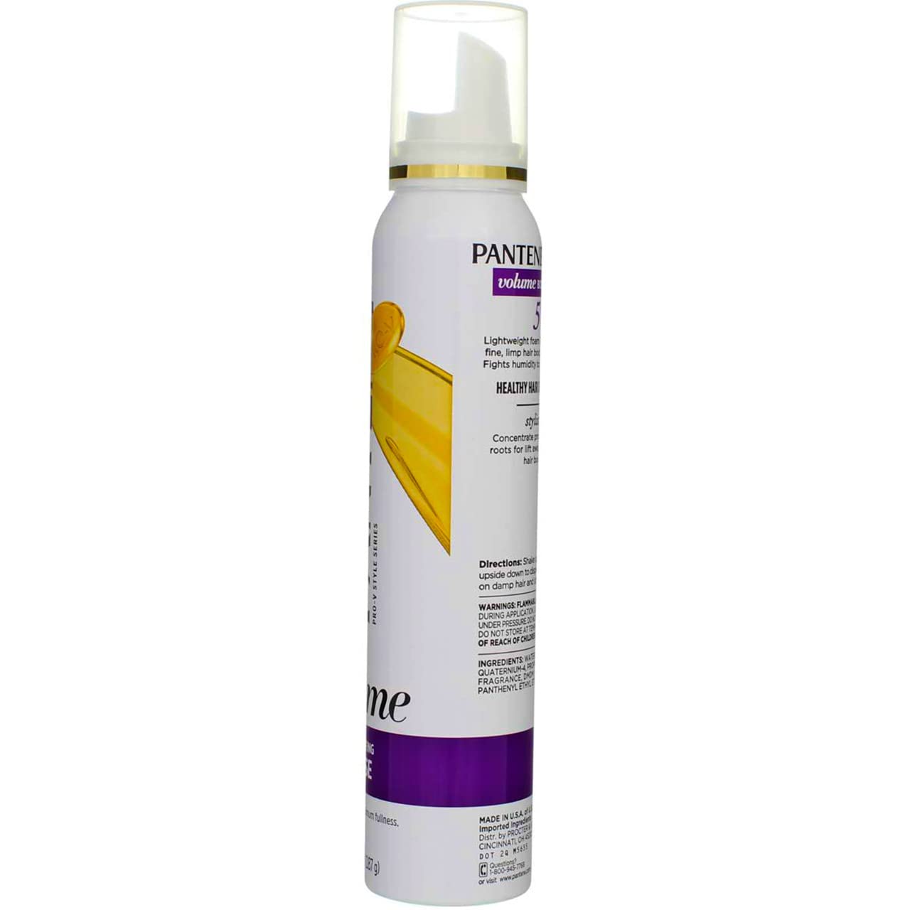 Pantene Pro-V Volume Body Boosting Mousse, Maximum Hold, 6.6 oz (9 Pack) (Bundle)