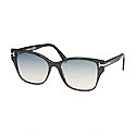Tom Ford ELSA FT 1108 Dark Tortoise/Green Shaded 55/17/140 women Sunglasses