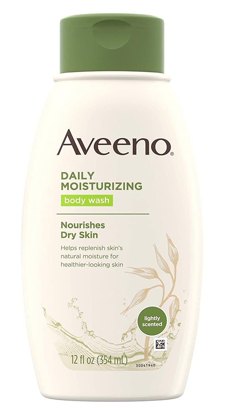 Aveeno Body Wash Daily Moisturizing 12 Ounce (354ml) (Pack of 2)