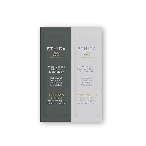Shampoo and Conditioner. Clarifying & Deep Conditioning. Promotes Strong, Healthy Hair, Scalp, and Hair Growth (Travel Size)