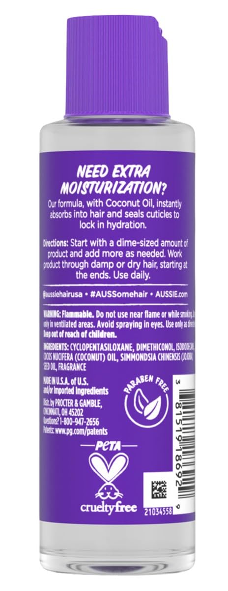 Aussie Miracle Curls Defining Hair Treatment W/Jojoba Oil