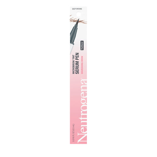Neutrogena Microbrow Tint Serum Pen, Precision Tipped Tinted Eyebrow Pen with Panthenol to Nourish & Condition Brows, Helps Create Fuller